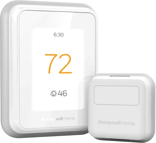 Honeywell Home Termostato inteligente T9 WiFi con 1 sensor inteligente de habitación, pantalla táctil, Alexa y Google Assist