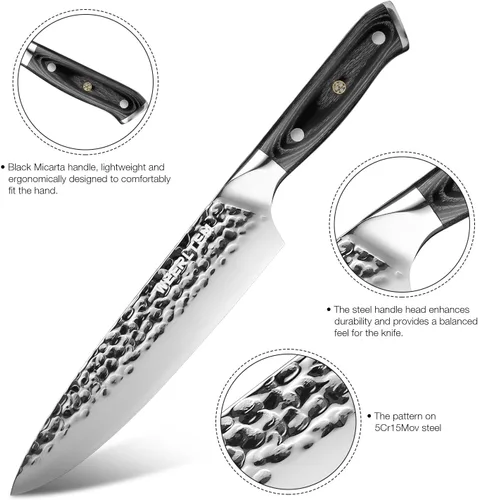 Miniatura 2 de Cuchillo de chef de Damasco