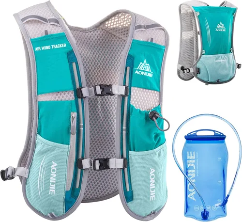 Miniatura 9 de Azarxis Botellas de Agua para Correr Flask Sin BPA A Prueba de Fugas Paquetes de Chaleco de Hidratación Cinturón de Cintura de Repuesto para #1 8.5