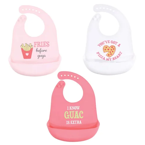 Miniatura 12 de Baberos Hudson Baby de silicona unisex para bebé Mariscos