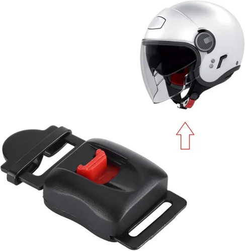 Miniatura 4 de Clip de velocidad para casco de motocicleta, 5 piezas de clip de velocidad para casco de motocicleta, hebilla de correa de barbilla, hebilla