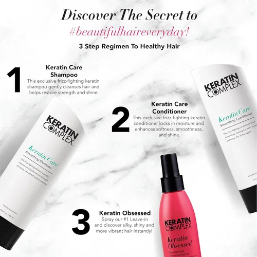 Miniatura 3 de Keratin Complex Kit de venta al por menor con champú, acondicionador y queratina obsesionado 5oz