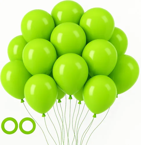 Miniatura 18 de Voircoloria - Globos azul bebé claro, paquete de 66 globos de 12 pulgadas de látex para fiestas para niños y niñas, para cumpleaños, baby shower, 16