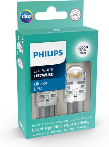 Miniatura 4 de Philips Automotive Lighting 1157ALED Ultinon LED (ámbar), paquete de 2