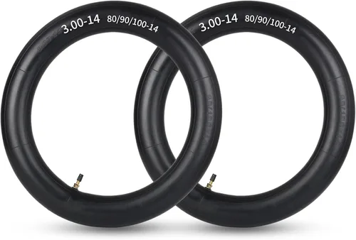 Miniatura 8 de GICOOL 2.50/2.75-14” (60/100-14) Cámaras interiores de repuesto para moto de cross, paquete de 2 con válvula TR4, compatible con motos de cross
