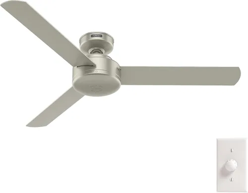 Miniatura 13 de Hunter - Ventilador de techo de 44 pulgadas para interiores sin luz - Ventilador de techo moderno sin luz, 3 aspas, montaje estándar