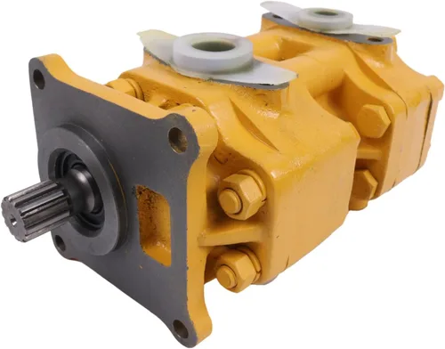 Miniatura 2 de HOLDWELL Bomba tándem hidráulica 07400-30102 0740030102 0740030100 compatible con el cargador de orugas Komatsu D75S-3 D75S-5