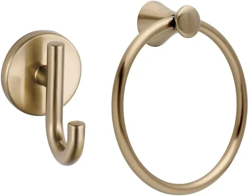 Miniatura 10 de Delta Trinsic Collection - Accesorios de baño negro mate (75935-BL + 75950-BL)