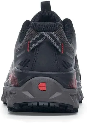 Miniatura 6 de Shoes for Crews Bridgetown - Zapatos de trabajo antideslizantes para hombre, resistentes al agua, puntera suave y nanocompuesta, color negro