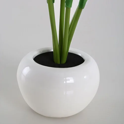 Miniatura 4 de Lámpara de mesa de tulipán, lámpara de mesa de tulipán, flor de tulipán, funciona con pilas, simulación de flores en maceta, decoración