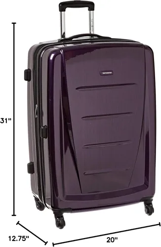 Miniatura 193 de Samsonite Winfield 2 Equipaje rígido con ruedas giratorias, Azul profundo, Juego de 3 piezas (20/24/28)