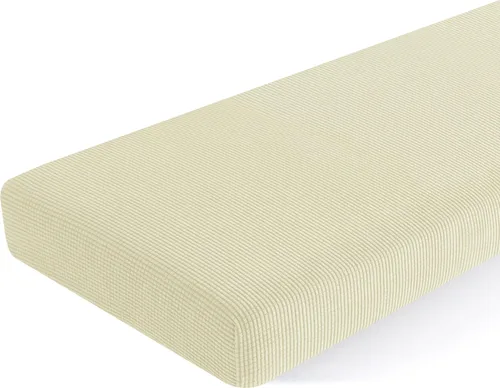 Miniatura 66 de SUBRTEX Funda Deslizable para Sofá RV de Múltiples Asientos Fundas Protectoras Loveseat Elástica Duradera Sofá Spandex Elástico Protector de Muebles