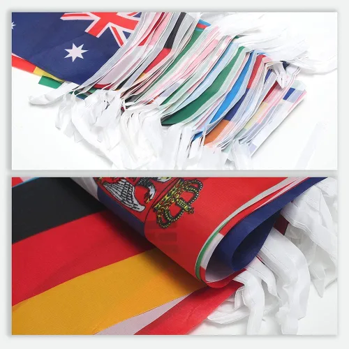 Miniatura 4 de Banderas de 100 países, bandera nacional de cadena internacional, bandera de países del mundo en todos los continentes, eventos deportivos