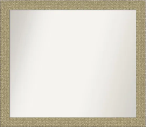 Miniatura 93 de Amanti Art Espejo de pared personalizado no biselado (24.25 x 24.25 pulgadas), marco dorado de mosaico, varios tamaños personalizados, espejo