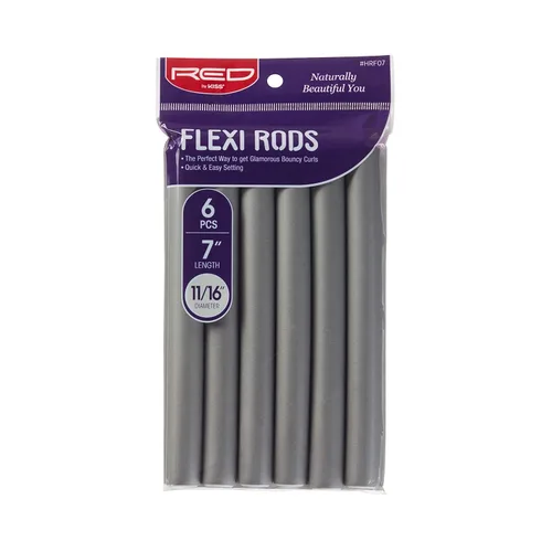 Miniatura 9 de Red by Kiss Flexi Rods - Rizador de pelo sin calor para rizos glamorosos de los años 90, ondas de playa, antideslizantes, estilizador de sueño