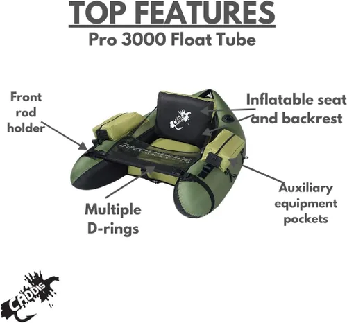 Miniatura 2 de Caddis Sports Fishing and Angling Float Tube