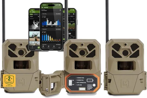 Miniatura 11 de Moultrie Edge 2 Pro Cellular Trail Camera - Auto Connect Nationwide 4G LTE - On Demand 40MP Photo - 1440P Video with HD Audio - Ai False Trigger