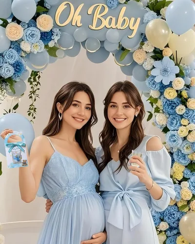 Miniatura 5 de 50 juegos de regalos de baby shower para invitados con temática de niño para baby shower, 1.18 onzas, vasos de chupito transparentes acrílicos a