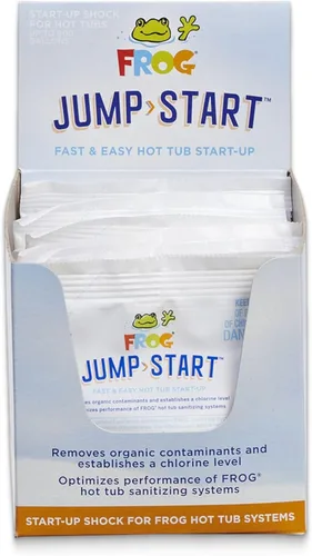 Miniatura 11 de FROG Jump Start para jacuzzis – El choque de cloro de arranque elimina los contaminantes orgánicos y establece el nivel de cloro – Instalación