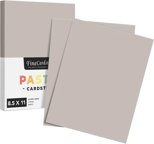Miniatura 6 de Papel de cartulina azul pastel de 8.5 x 11 pulgadas, ideal para artes y manualidades, invitaciones de boda, tarjetas e impresión de papelería, papel