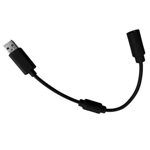 Miniatura 6 de Replacement Dongle USB Controller Breakaway Cable Cord Game Controller Adapter for Xbox 360 PC Wired Controller Rock Band and Guitar Hero - Grey