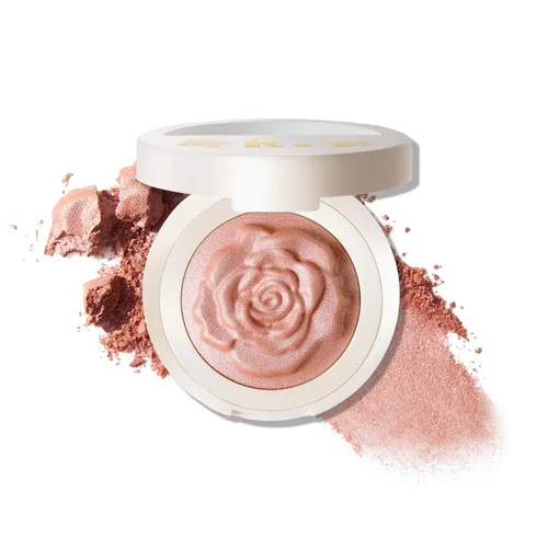 Miniatura 16 de LAURA GELLER NEW YORK Blush-n-Brighten - Rubor horneado marmoleado para mejillas - Tono Pink Grapefruit (pomelo rosado), acabado satinado - Color 05