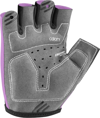 Miniatura 2 de Louis Garneau, Guantes de bicicleta con relleno de calorías, transpirables, absorbentes de golpes, medio dedo