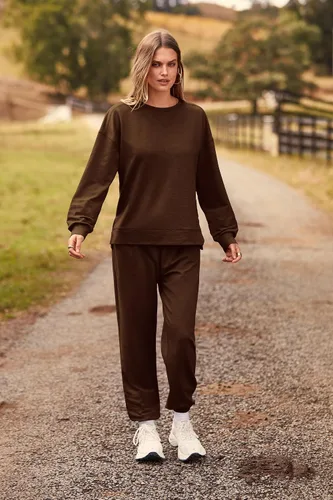 Miniatura 3 de Prettygarden - Conjunto de pijama de dos piezas para mujer, diseño de teñido anudado, sudadera informal de manga larga con pantalones largos, ropa