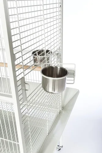 Miniatura 6 de Prevue Pet Products 34522 Dometop - Jaula para pájaros, grande, color blanco tiza Blanco (Chalk White)