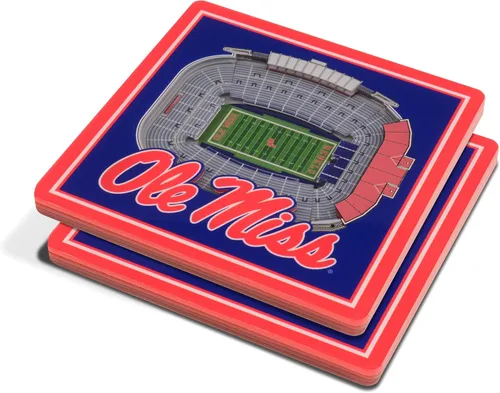 Miniatura 47 de YouTheFan NCAA - Posavasos con vista de estadio en 3D