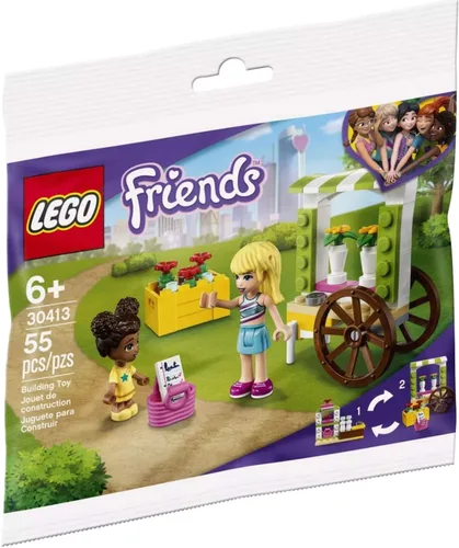 Miniatura 3 de LEGO Friends Flower Cart - Juego de bolsas de plástico 30413 (embolsado)
