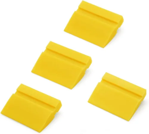 CARTINTS Limpiaparabrisas de cristal de agua de 2 pulgadas, escobilla de goma para ventana de coche, escobilla para espejo lateral para el hogar,