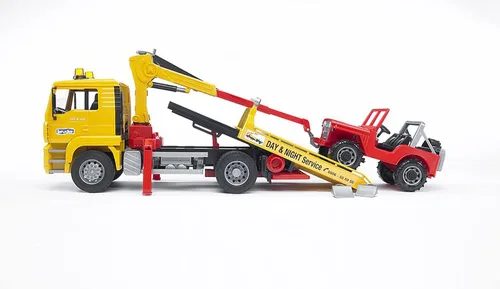 Miniatura 5 de Bruder 02750 Man TGA grúa con vehículo de campo traviesa