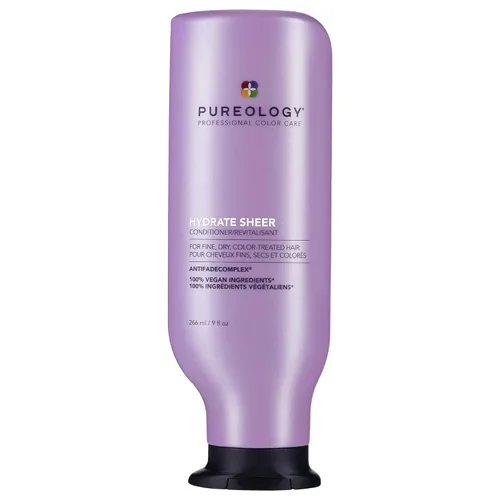 Miniatura 10 de Pureology Acondicionador Hydrate Sheer - Acondicionador hidratante ligero para cabello fino o seco teñido, sin silicona y vegano