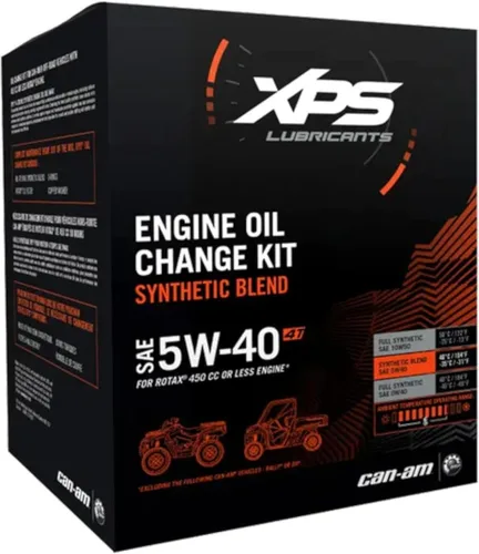 Can-Am Nuevo OEM 4T 5W-40 Mezcla Sintética Kit de cambio de aceite, Rotax 450 cc, 9779256
