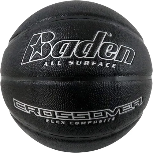 Baden Crossover Composite Pelota De Baloncesto. Negro/Plata