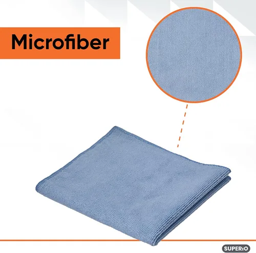 Miniatura 2 de Superio Microfiber Cleaning Cloths Color-Coded for Easy Organization, Ultra-Soft, Durable, Multi-Purpose Cloths for Bathroom, Kitchen, Windows