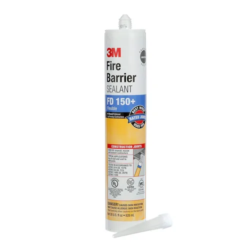 Miniatura 10 de 3M Sellador de barrera contra incendios FD 150+, piedra caliza, cartucho de 10.1 fl oz Limestone