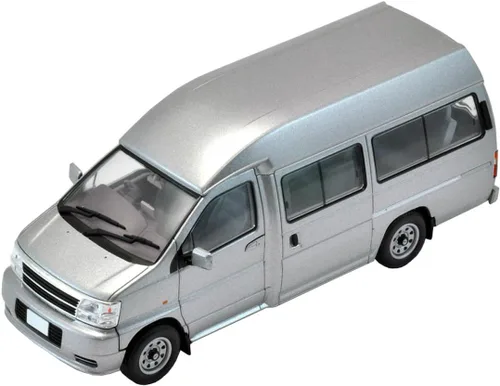 Tomica Limited Vintage TLV-N43-02a - Nissan Elgrand Jumbo Taxi (Plata) (Modelo fundido a presión) por Tomytec