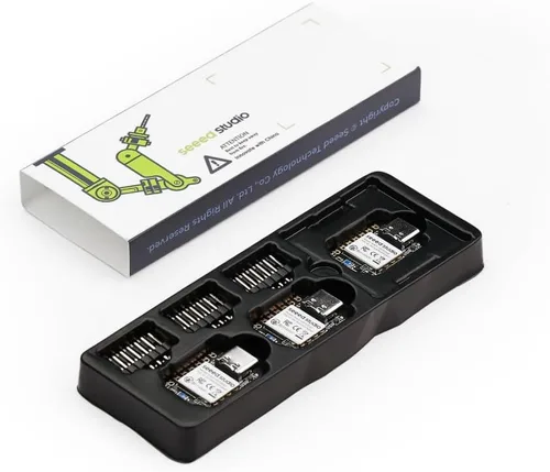 Miniatura 3 de XIAO nRF52840 Paquete de 3 piezas: NFC, antena Bluetooth 5.0 integrada, compatible con Arduino, MicroPython, CircuitPython, tinyGo, Zephyr