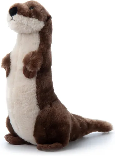 The Petting Zoo Animal de peluche de nutria de río, regalos para niños, animales salvajes del zoológico Onez, juguete de peluche de nutria de río de