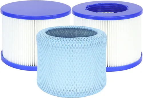 Miniatura 8 de Filtro 60% Más Denso, Filtros de Bañera de Hidromasaje de Alta Eficiencia con Enroscamiento Compatible con Todas las Relxtime, Aleko, Wejoy, Aquaspa