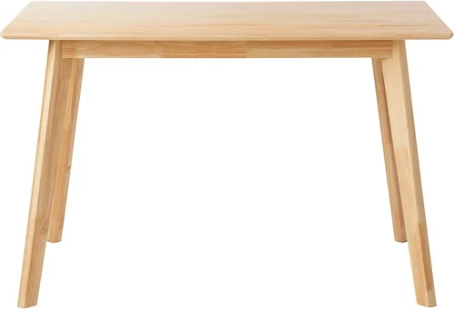 Miniatura 4 de Amazon Basics Mesa de comedor rectangular de madera maciza con certificación FSC, fácil de montar, 29.5 pulgadas de profundidad x 47.2 pulgadas