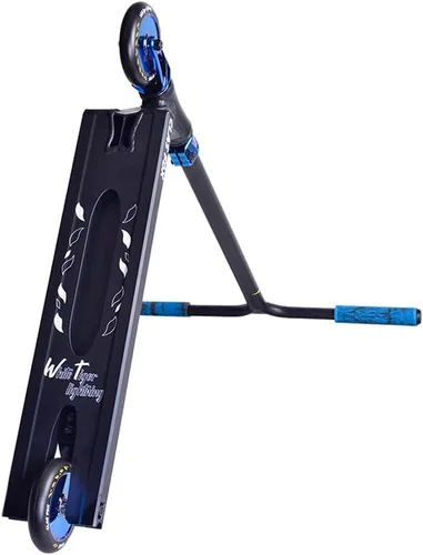 Miniatura 2 de Freestyle Pro Stunt Scooter 4.331 in Pro Scooter Ruedas HIC Sistema de compresión Kick Scooter Azul cromado