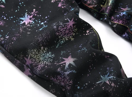 Miniatura 18 de Baylvn - Pantalones de mezclilla entallados y estampados para hombre con corte recto
