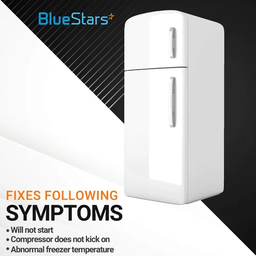 Miniatura 3 de BlueStars Reemplazo de relé y sobrecarga ultra duradero WR07X10097 12uF 250VCA - Compatible con refrigeradores G.E - Reemplaza 1265640 AP4300623