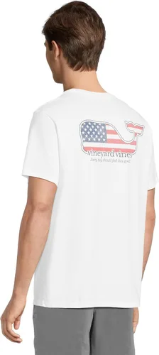 Miniatura 3 de vineyard vines Camiseta de manga corta V V Americana Whale Pocket para hombre