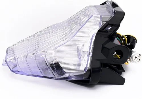 Miniatura 4 de Luz trasera LED de freno para motocicleta, lente transparente con señales de giro integradas para Yamaha 2015-2017 FZ07,2008-2020 MT07,2015-2020 YZF