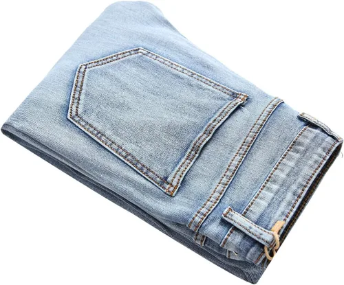 Miniatura 7 de Fredd Marshall - Pantalones de mezclilla ajustados para hombres, son elásticos y de diseño rasgado