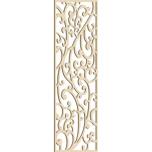 Miniatura 106 de Woodhaven - Paneles de pared decorativos de madera con calado, 9 3/8 pulgadas de ancho x 24 3/8 pulgadas de alto x 1/4 de alto, aliso